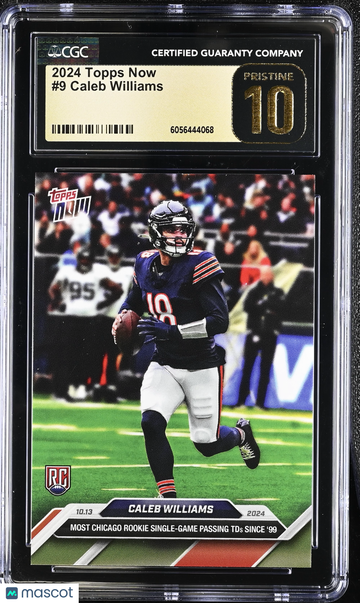 2024 Topps Now Caleb Williams #9 CGC 10