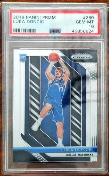 Luka Doncic Prizm PSA 10 