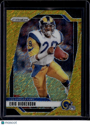 2024 Panini Prizm Football Eric Dickerson #173 Gold Vinyl /10