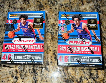2021-2022 Prizm NBA Basketball Blaster Box X 2