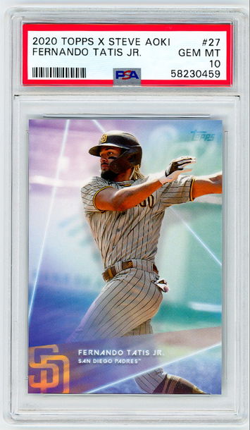 2020 Topps X Steve Aoki Fernando Tatis Jr.