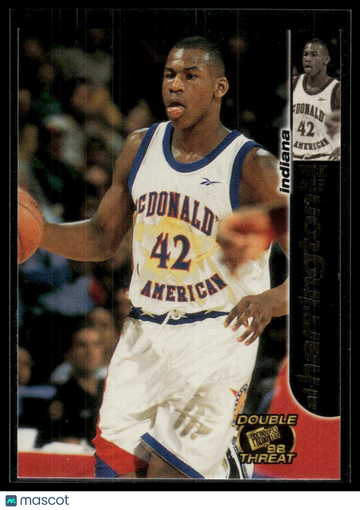 1998 Press Pass Double Threat Al Harrington #19