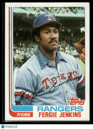 1982 Topps Fergie Jenkins #624