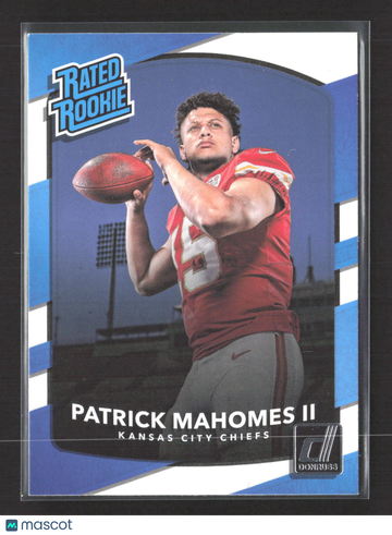 2017 Panini Donruss Patrick Mahomes II #327