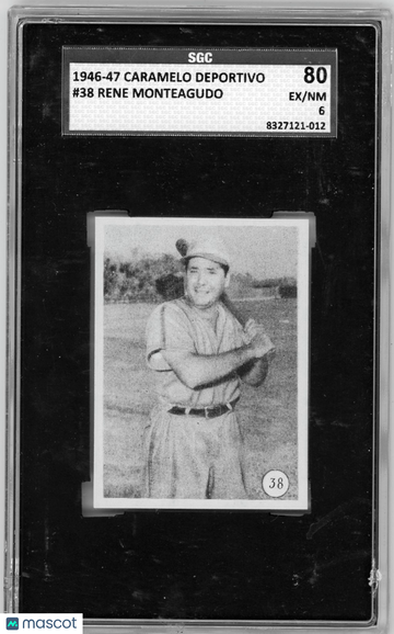 1946 Caramelo Deportivo Rene Monteagudo #38 SGC 6