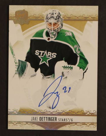 2022-23 Upper Deck The Cup Jake Oettinger #71 Auto
