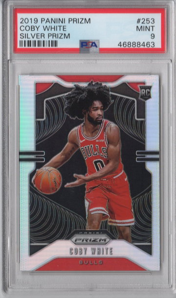 2019 Prizm Coby White SILVER PSA 9
