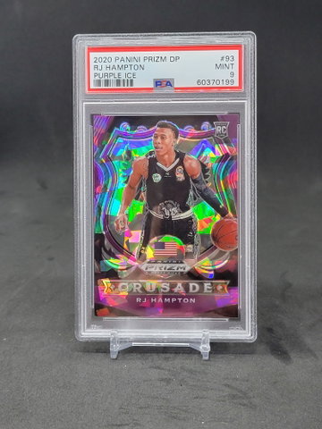 Rj Hampton purple ice sp /149 psa 9