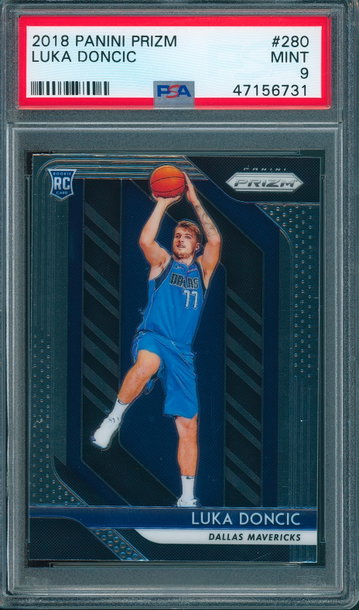 Luka Doncic 2018 Prizm RC PSA 9