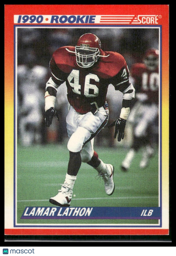1990 Score Lamar Lathon #631 RC
