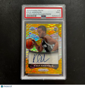 2014-15 Panini Kyle Anderson #96 Prizm Basketball PSA 9