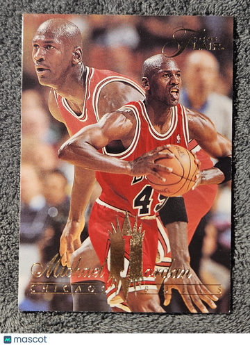1994 Flair #326 Michael Jordan #45 Jersey