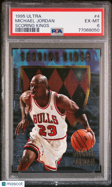 1995 Ultra Scoring Kings Michael Jordan #4 PSA 6