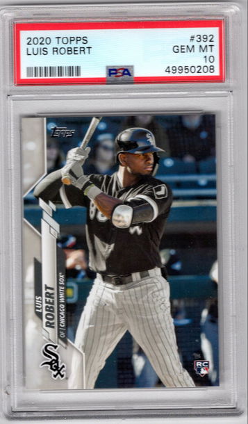 2020 Topps Luis Robert White Sox RC PSA 10