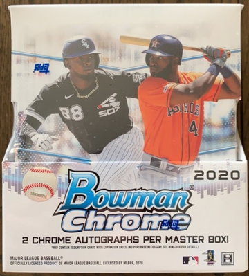 2020 Bowman Chrome Sealed Box