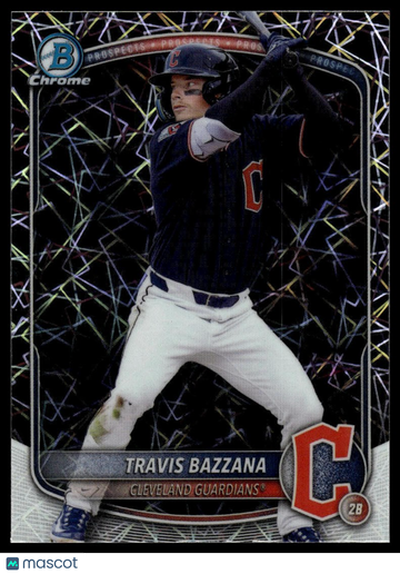 2025 Bowman Draft Travis Bazzana #BDC-49 Chrome Laser Refractor