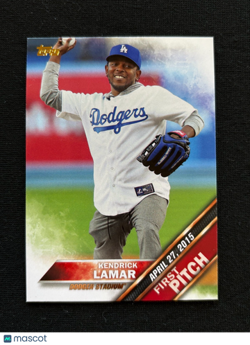 2016 Topps Kendrick Lamar #19 Rookie