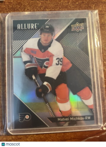 2024 UD Allure Black Rainbow Extended Matvei Michkov #AR-MM Rainbow Rookie
