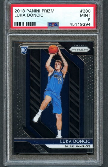 2018 Prizm Luka Doncic RC #280 PSA 9 MINT