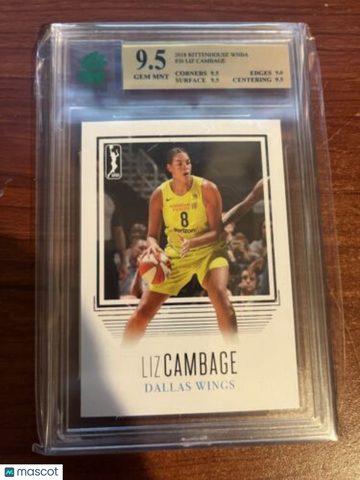 2018 Rittenhouse WNBA Elizabeth Cambage Mnt 9.5