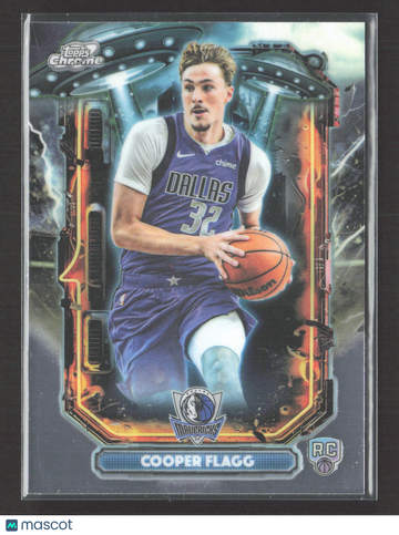 2026 Topps Chrome Basketball Cooper Flagg #ET-11 RC
