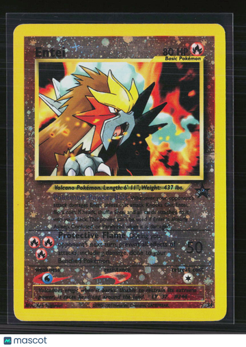 2001 Neo Revelation Entei Holo Black Star Promo #34