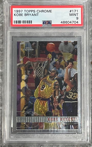 1997 Kobe Bryant Topps Chrome #171