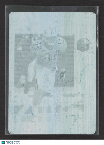 2007 Donruss Playoff Contenders Delanie Walker #192 Cyan Printing Plate /1 Printing Plate
