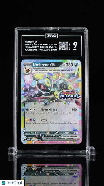 Pokémon Scarlet & Violet Umbreon ex TAG 9 #060/131