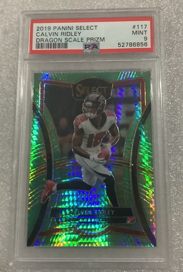 2019 Select Dragon Calvin Ridley Premier /88 Psa 9 Falcons