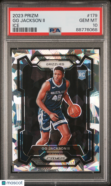 2023 Panini Prizm GG Jackson II #179 Ice PSA 10