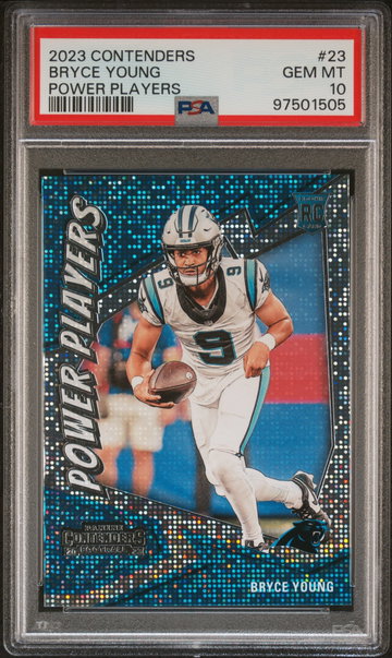 2023 Panini Contenders Power Players Bryce Young #23 PSA 10