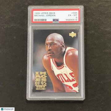 1995 Upper Deck Michael Jordan #335 PSA 6