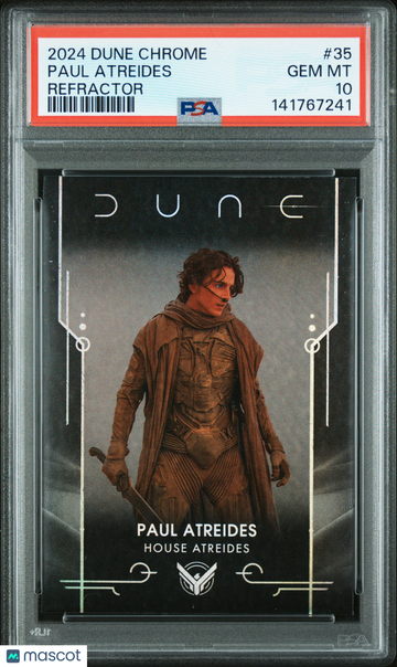 2024 Topps Chrome Dune Paul Atreides #35 PSA 10