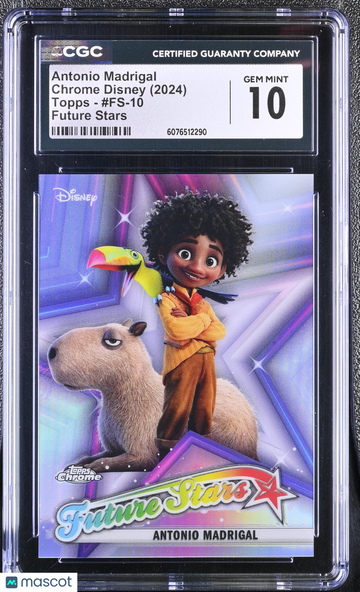 2024 Topps Disney Chrome Antonio Madrigal Future Stars #FS-10 CGC 10