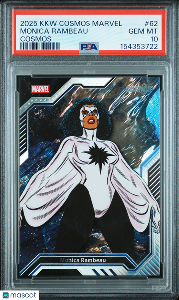 2025 Kakawow Cosmos Marvel Cosmos Monica Rambeau #62 PSA 10