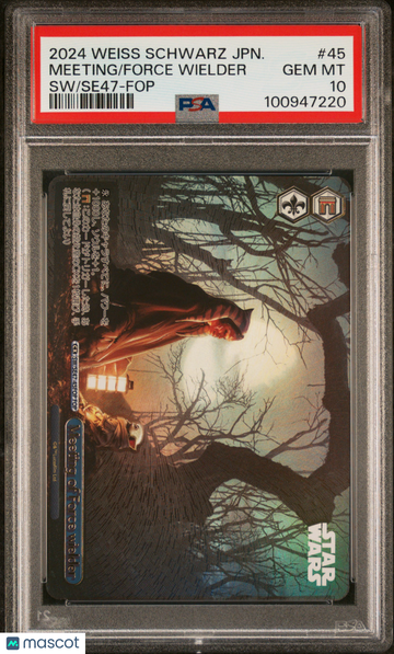 2024 Weiss Schwarz Japanese Star Wars Premium Booster Vol.2 n/a Japanese SW/Se47-Force Parallel PSA 10 #45
