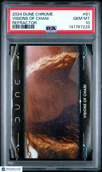 2024 Topps Chrome Dune Visions Of Chani #81 PSA 10
