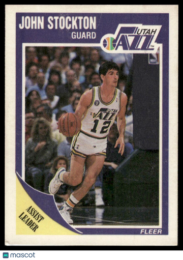 1989-90 Fleer John Stockton #156