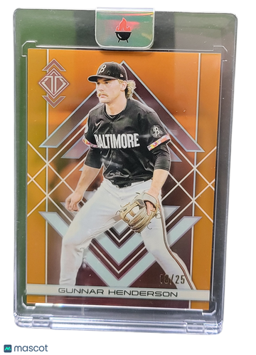 2025 Topps Tribute Gunnar Henderson #10 Orange /25