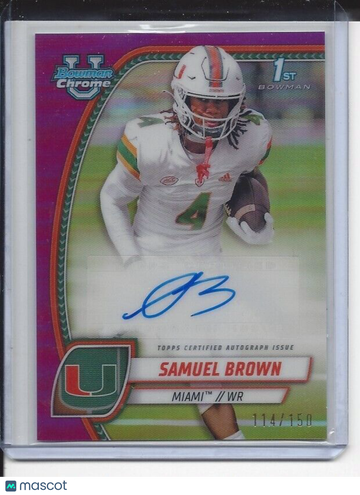 2024 Bowman Chrome University Football