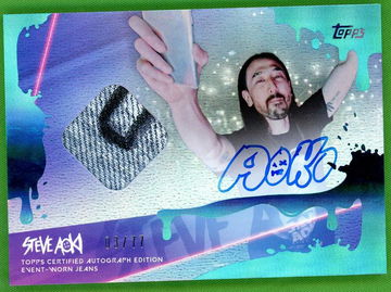 2020 Topps SA2 Steve Aoki Wave 2 /77 VG Auto