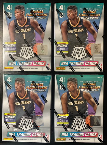 2019 Mosaic Blasters (Lot of 4 total)