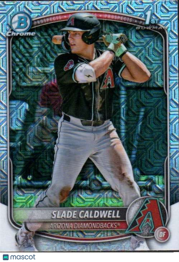 2025 Bowman - Chrome Prospects Mojo Refractor Slade Caldwell #BCP-21