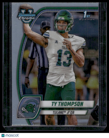 2024 Bowman University Chrome Ty Thompson #179 Refractor