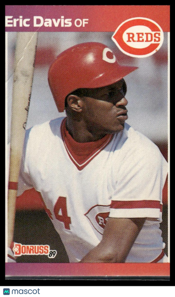 1989 Donruss Eric Davis #80