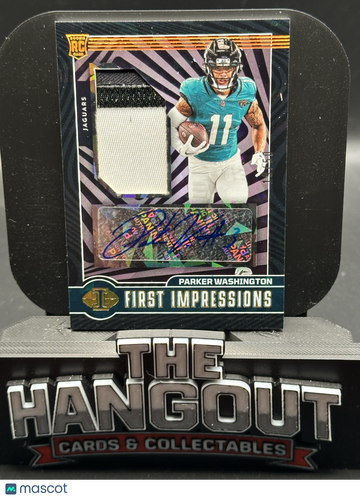 2024 Panini Illusions First Impressions Parker Washington #127