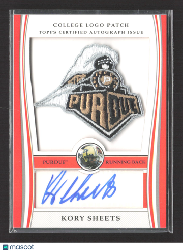 2009 Topps Kory Sheets #ALP-KS Topps Certified Autograph Issue College Logo Patch