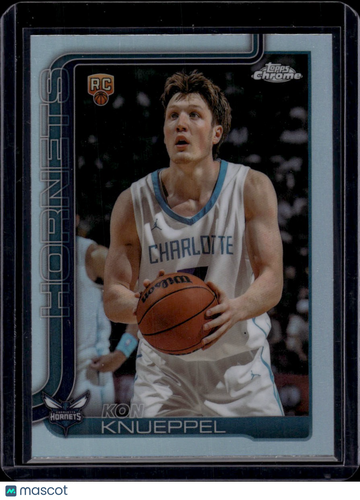 2025 Topps Chrome Kon Knueppel #254 RC