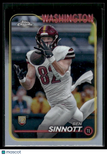 2024 Topps Chrome Ben Sinnott #262 Refractor RC